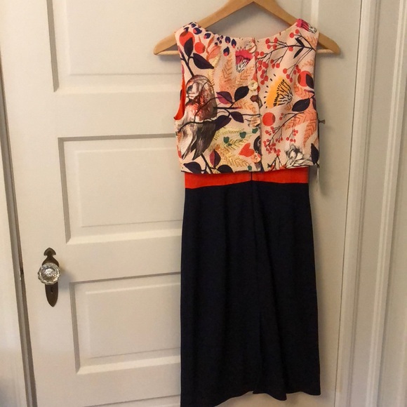 Eva Franco Aria Dress in Birds and Bees print - Picture 2 of 8